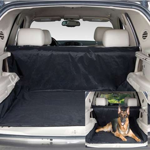накидка в багажнике для собак